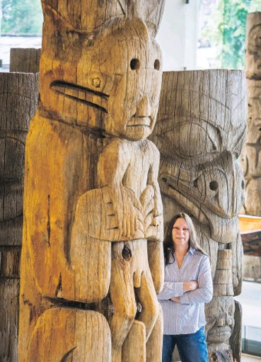 Dr. Paulette Steeves on an Archeology site